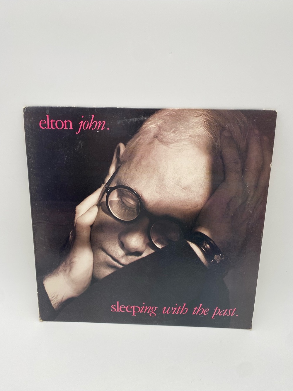 Sleeping With The Past Style Album Cover Wall Art - Black & Pink